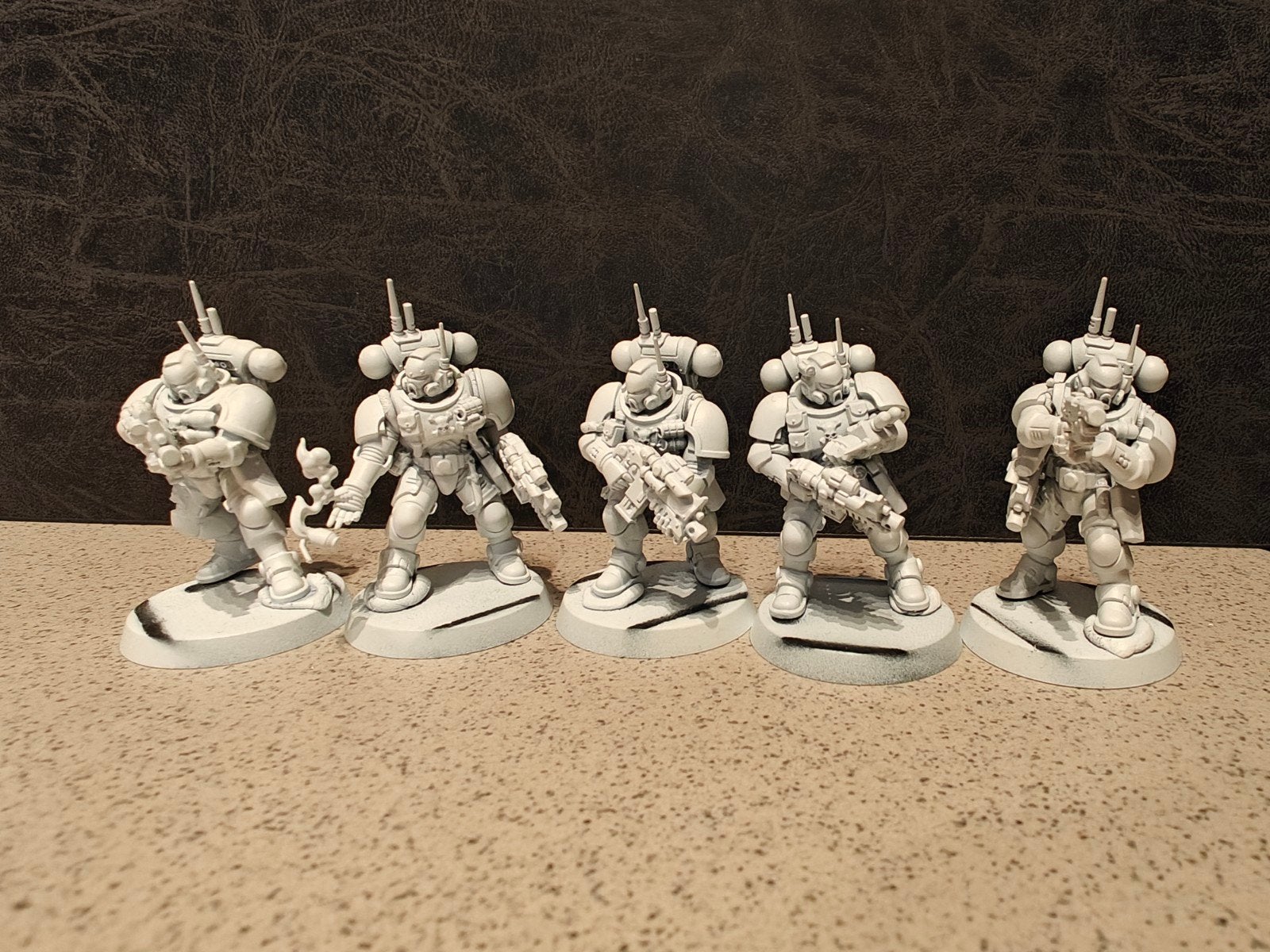 Warhammer 40K: Space marines: Infiltrator squad, Enlèvement ou Envoi, Figurine(s), Avec peinture, Warhammer