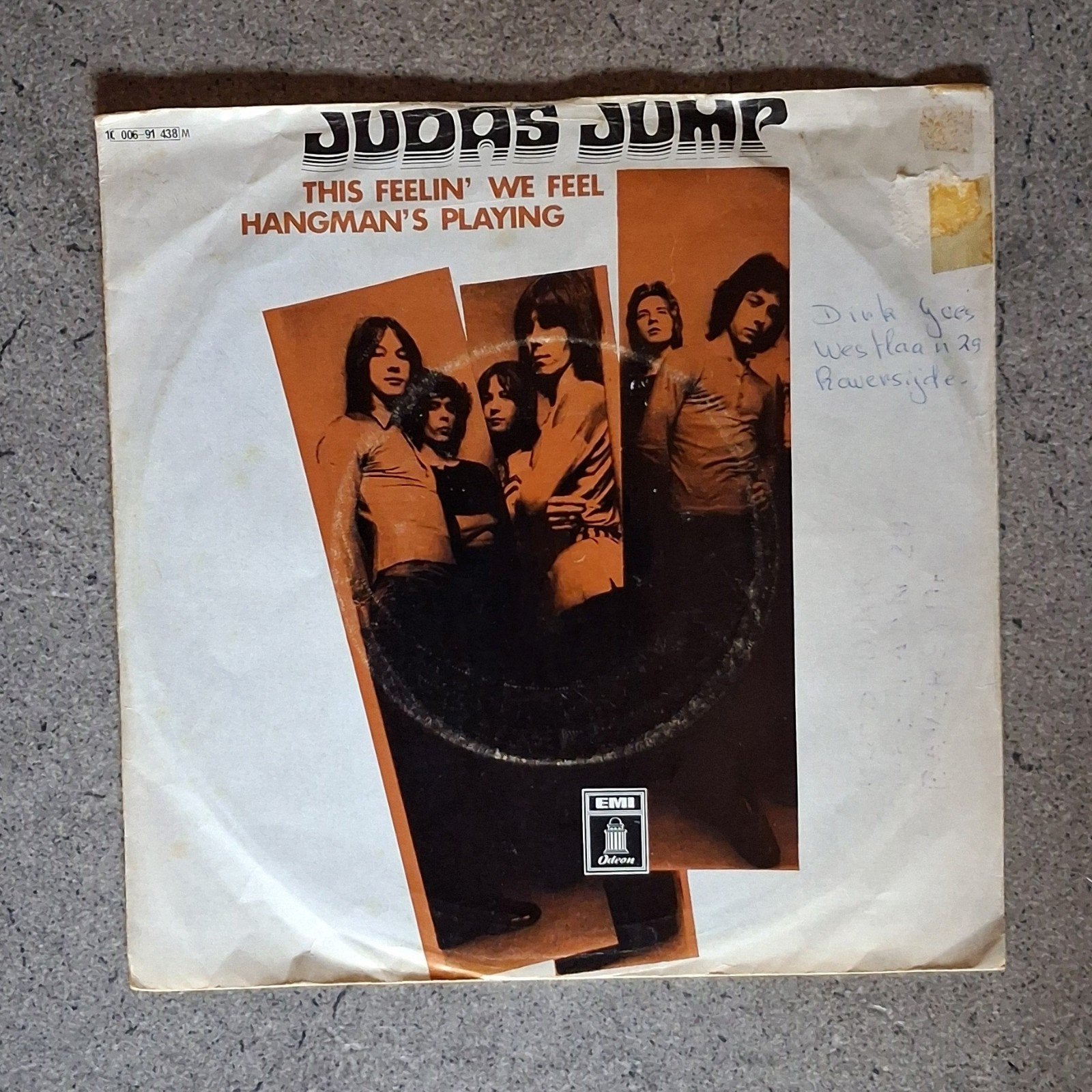 Judas Jump: This Feelin' We Feel (7"), CD & DVD, Pressage original, Enlèvement ou Envoi