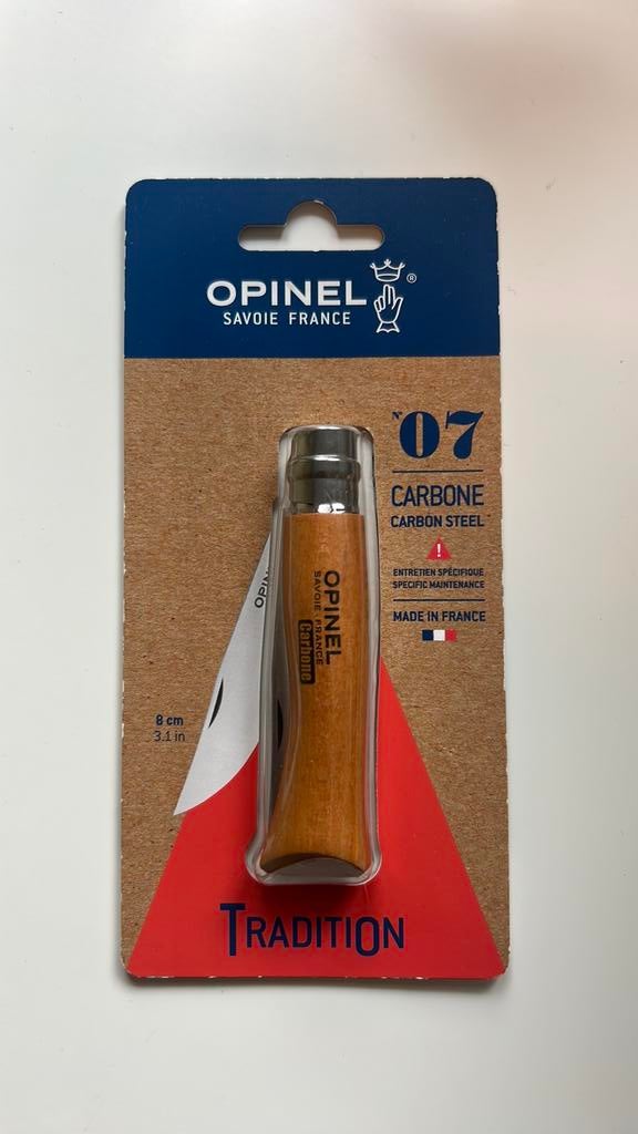 Opinel N07 - Tradition - Acier carbone - Neuf, Enlèvement ou Envoi, Neuf, Autres types
