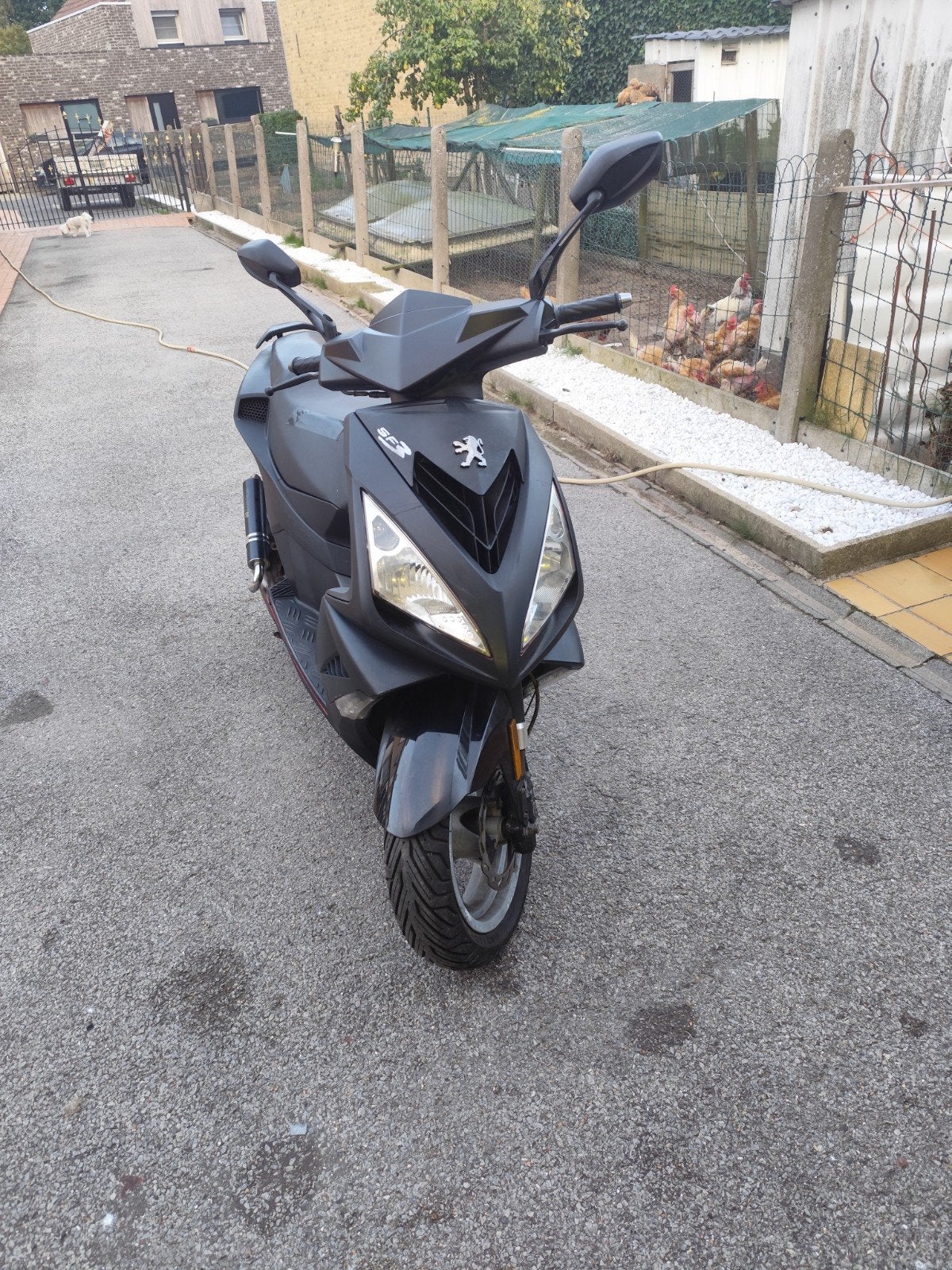 Peugeot speedfight 3 2t project met papieren(dringend weg!), Ophalen, Tweetakt, Gebruikt, Klasse A (25 km/u)