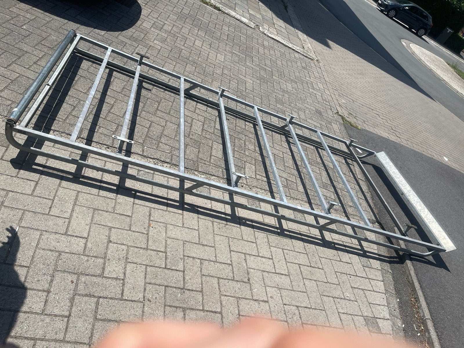 Dakdrager met trap mercedes sprinter, Autos : Divers, Porte-bagages, Enlèvement, Comme neuf