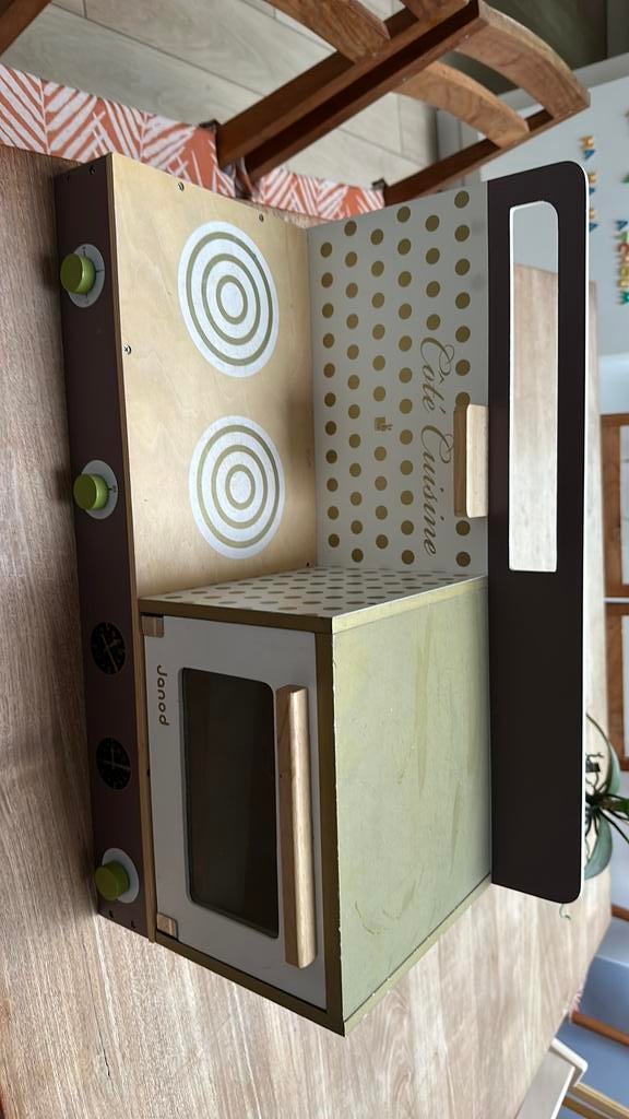 Cuisiniere Janod bois, Enfants & Bébés, Enlèvement, Utilisé, Bois