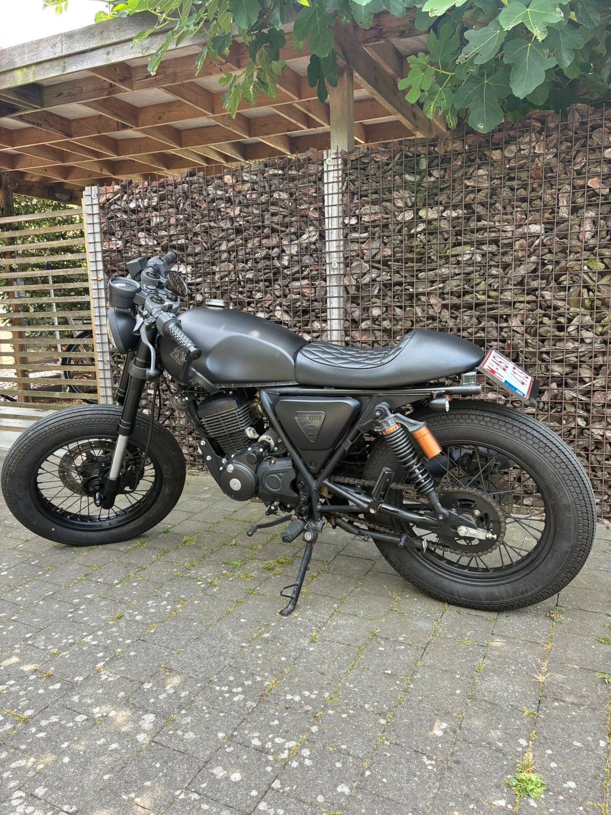 Archive café racer 125 cc custom made, Fietsen en Brommers, Ophalen, Zo goed als nieuw