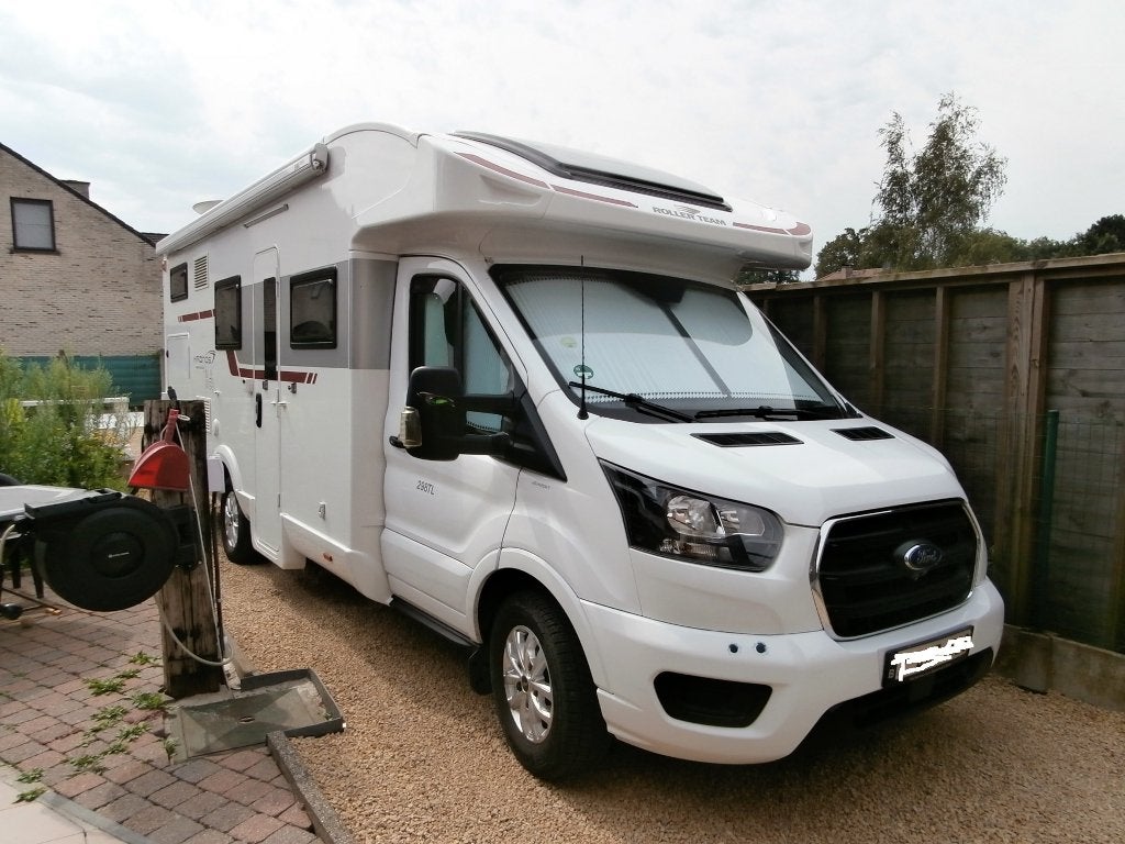 Geoptimaliseerde luxe Ford 298TL 170 PK Performance automaat, Caravans en Kamperen, Mobilhomes, Automaat, Ringverwarming, Luifel