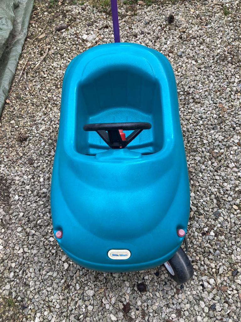 LITTLE TIKES vintage loopauto met duwstang, Ophalen, Gebruikt, Loopvoertuig