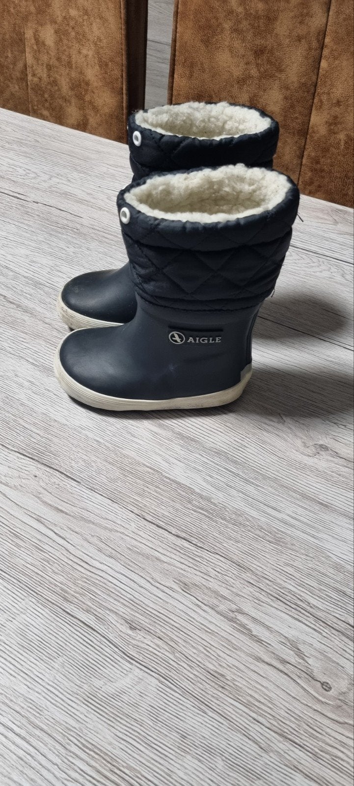 Donkerblauwe regenlaarzen maat 21, Kinderen en Baby's, Ophalen