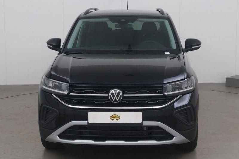 Volkswagen T-Cross 1.0 tsi life 115 AT, Autos, 1295 kg, Entreprise, Autre, Noir