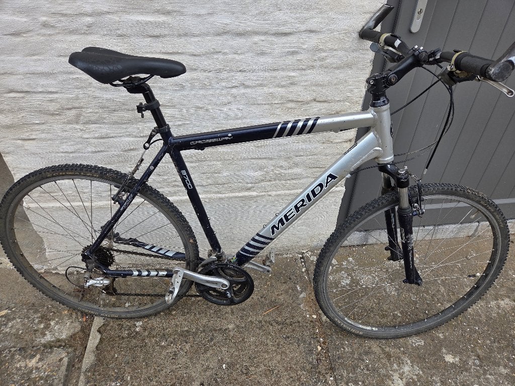 Merida Crossway, Fietsen en Brommers, Ophalen, 24 inch of meer, Gebruikt, Velgrem