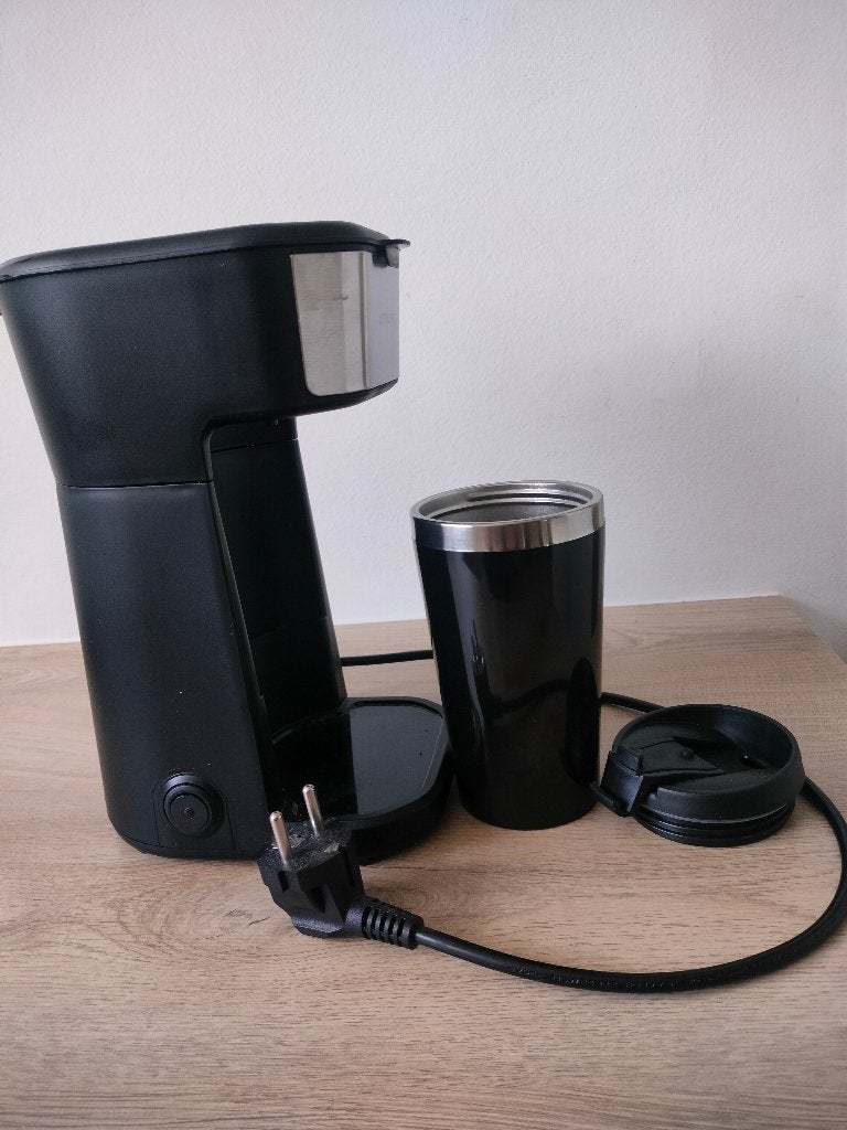 Koffieset, Ophalen, Gemalen koffie, 2 tot 4 kopjes, Koffiemachine