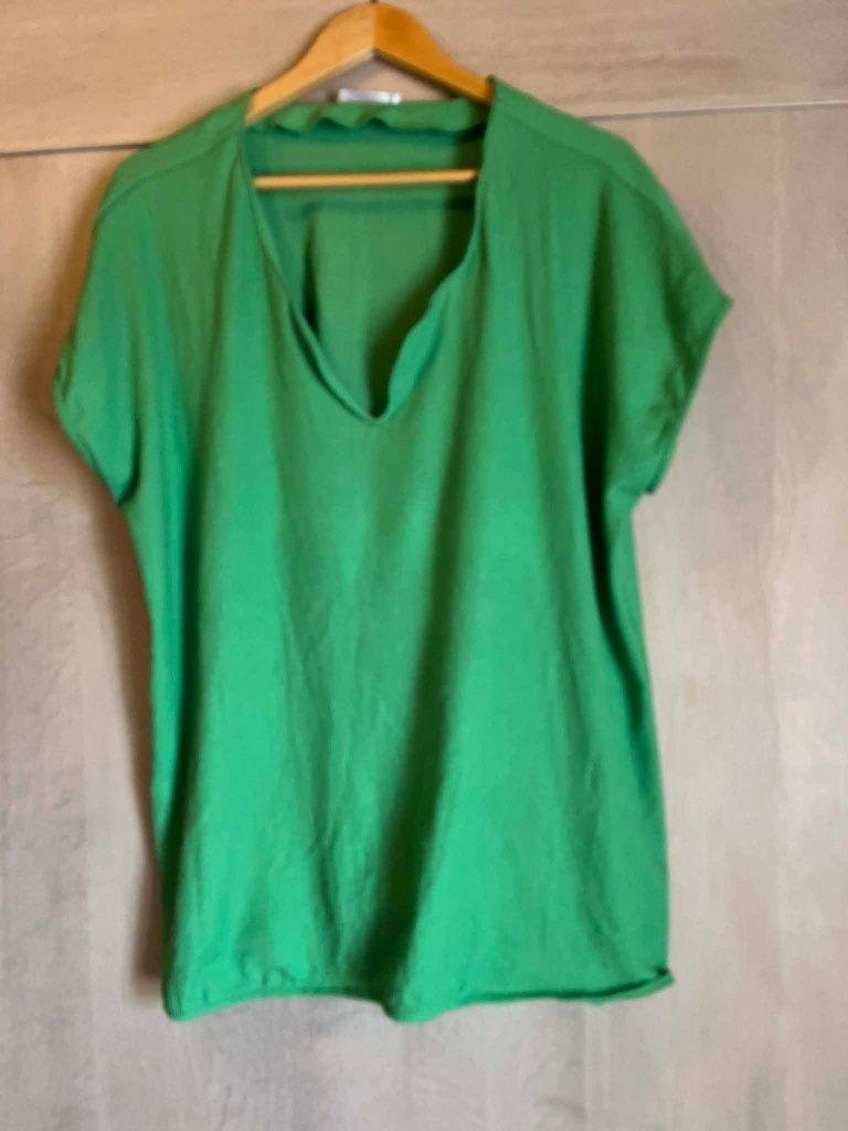 tshirt groen lunas 50, Kleding | Dames, Grote Maten, Luna's, Gedragen, Groen, Shirt of Top