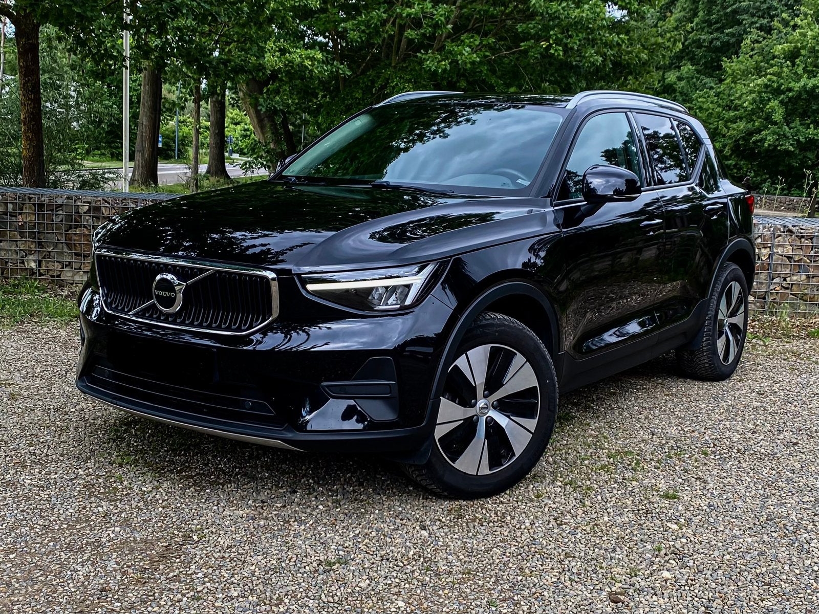 VOLVO XC40 BENZINE AUTOMAAT/LEDER/LED/CAMERA/NAVI, Autos, Volvo, Achat, Euro 6, Noir, 5 portes