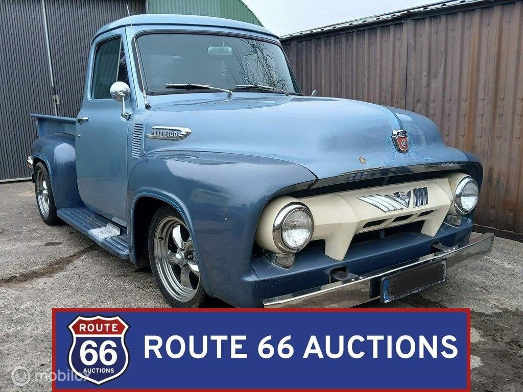 Ford F-100 | 1954 | Route 66 Auctions, Auto's, Oldtimers, Bedrijf, Te koop, Ford, Benzine, Overige carrosserie, Handgeschakeld