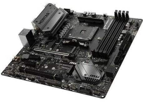 MSI B450M MORTAR MAX Moederbord met Socket AM4, Computers en Software, Ophalen of Verzenden, Gebruikt
