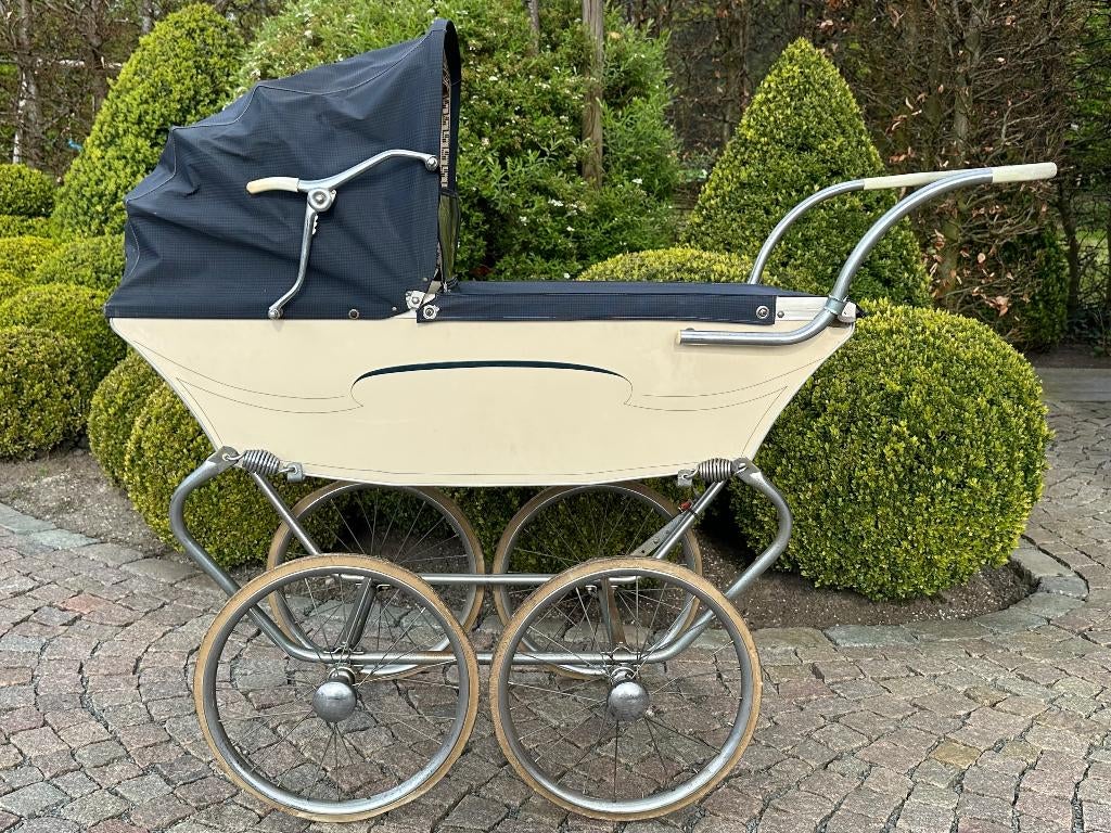Retro kinderwagen Van Delft - jaren 50 - 60, Kinderen en Baby's, Kinderwagens en Combinaties, Ophalen, Kinderwagen