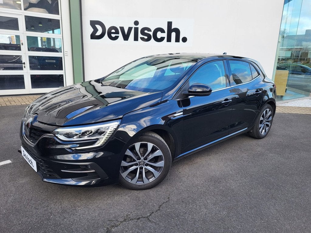 Renault Mégane Techno 115 EDC (bj 2021, automaat), Gebruikt, 4 cilinders, 116 pk, Leder en Stof
