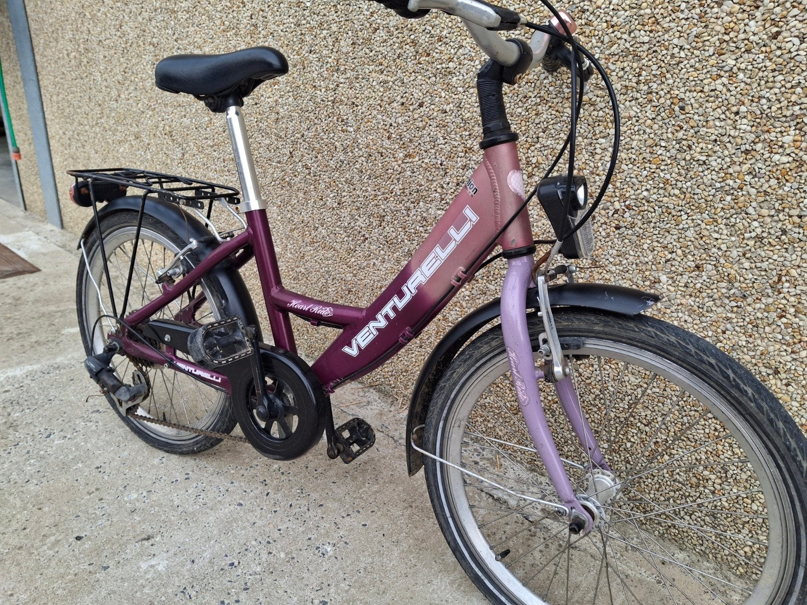 Meisjes fiets, Vélos & Vélomoteurs, Vélos | Filles, Frein sur jante, Enlèvement ou Envoi, 20 pouces, Utilisé