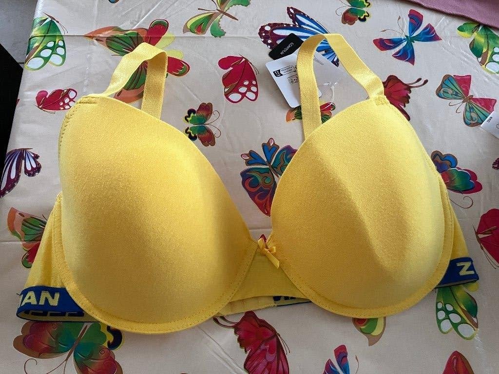 Nieuwe Gele ' Zeeman ' Bh - Maat 95D, Ophalen of Verzenden, BH