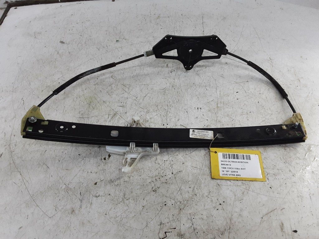 MECANISME VITRE ARRIÈRE GAUCHE Skoda Octavia Combi (5EAC), Utilisé, Skoda