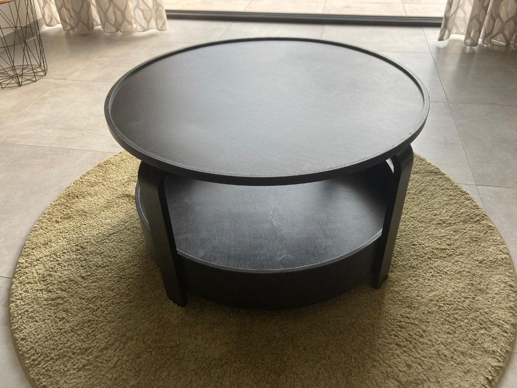 salontafel, Maison & Meubles, Rond, 50 à 100 cm, Comme neuf, Enlèvement