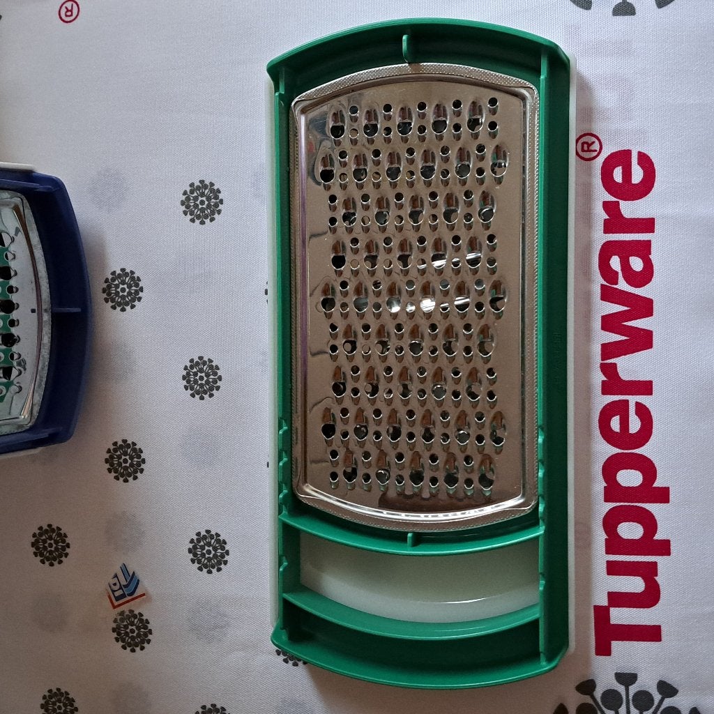 Tupperware multiraspen + snijplank Nieuw, Ophalen of Verzenden, Nieuw, Groen