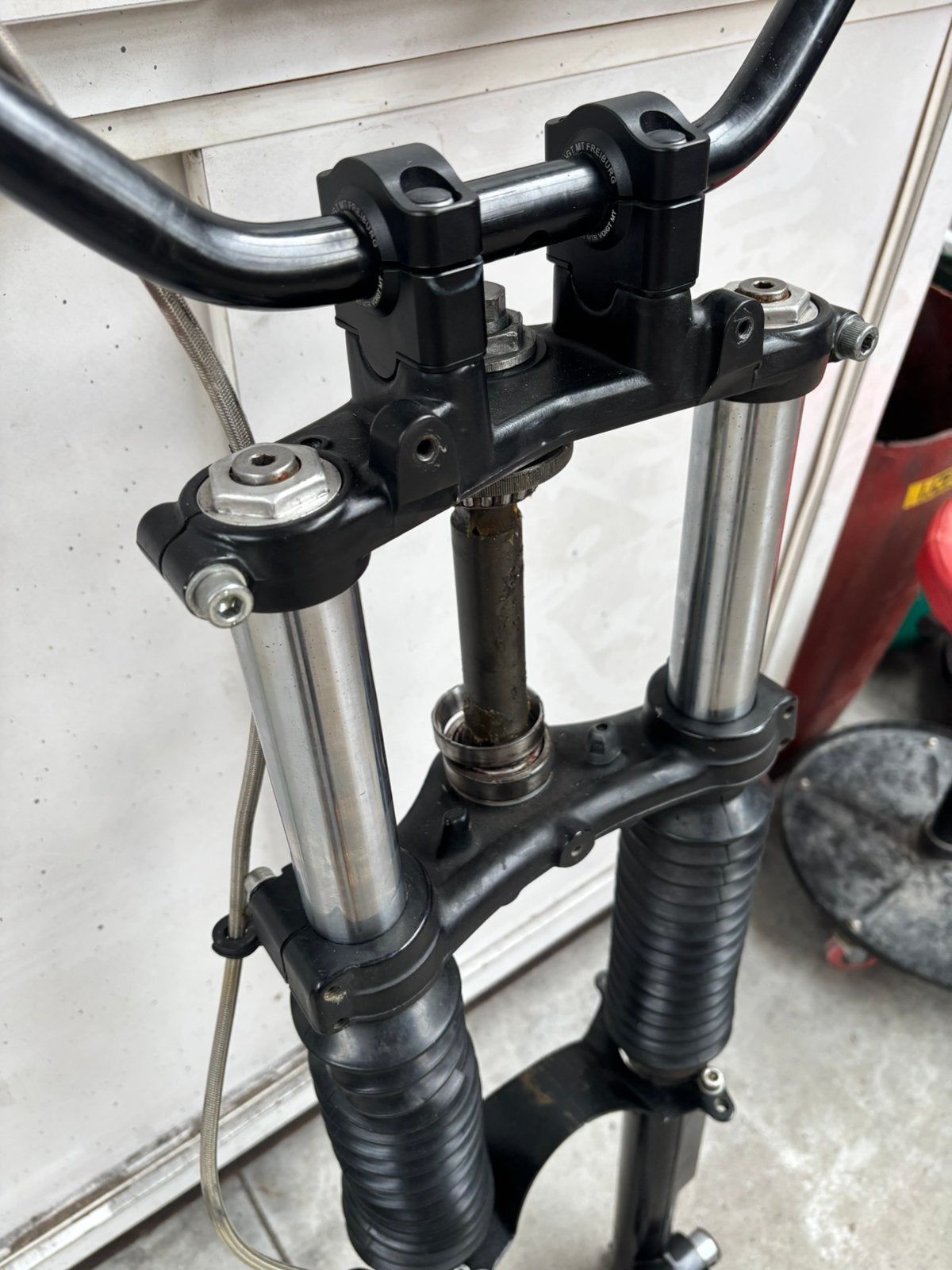 BMW R100 GS voorvork, Motoren, Ophalen, Gebruikt