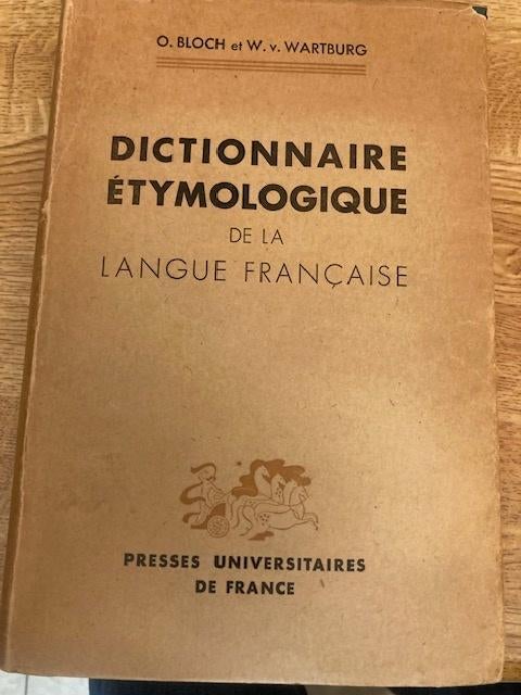 Dictionaire etymologique de la langue Francaise, Boeken, Gelezen, Non-fictie, Ophalen of Verzenden, Oscar, Bloch