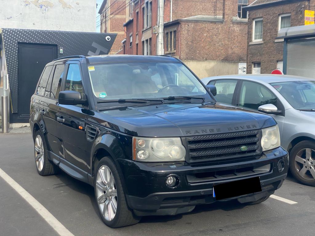 RANGE ROVER SPORT 2.7 Papiers allemagne, Auto's, Land Rover, Automaat, Beige, Zwart, Leder