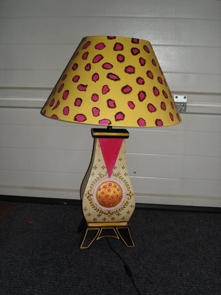 Prachtige retro MIX& MATCH Schemerlamp (84 cm hoog!!!), Verzamelen, Retro, Huis en Inrichting, Ophalen