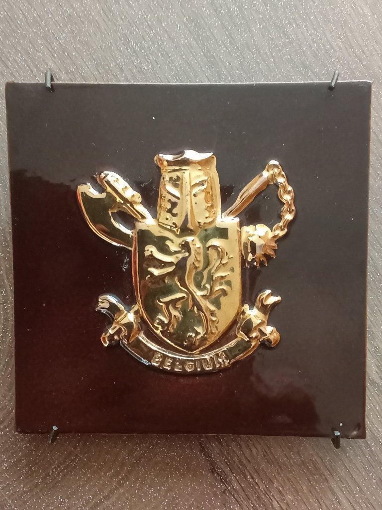 Plaque ancien Corée Para commando belge, Collections, Enlèvement ou Envoi