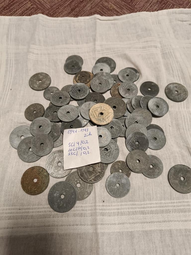 Oud geld Belgisch, Enlèvement