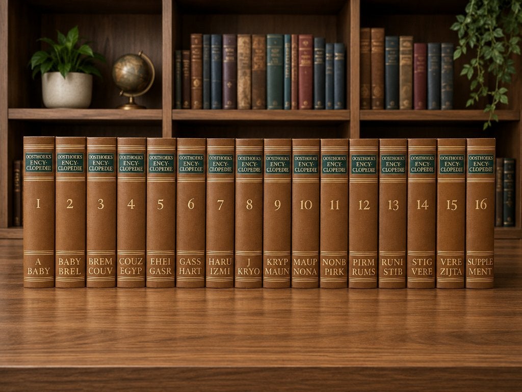 Oosthoeks Encyclopedie – 16 delen – 6e druk (1968-1973), Boeken, Encyclopedieën, Complete serie, Algemeen, Jac. L. Griep, Ophalen