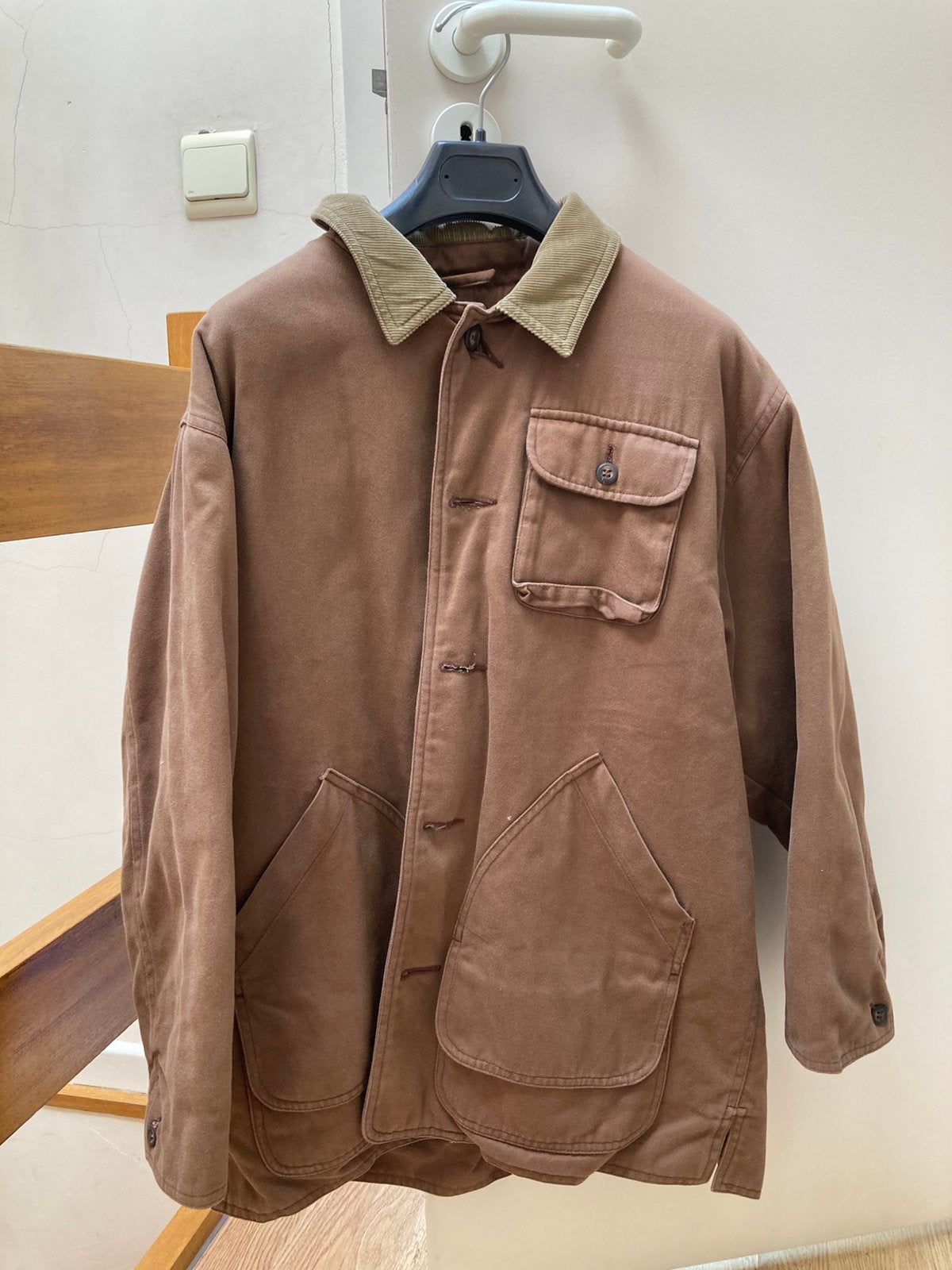 Veste brune homme marque Petit Gus, Enlèvement, Comme neuf, Taille 56/58 (XL), Brun