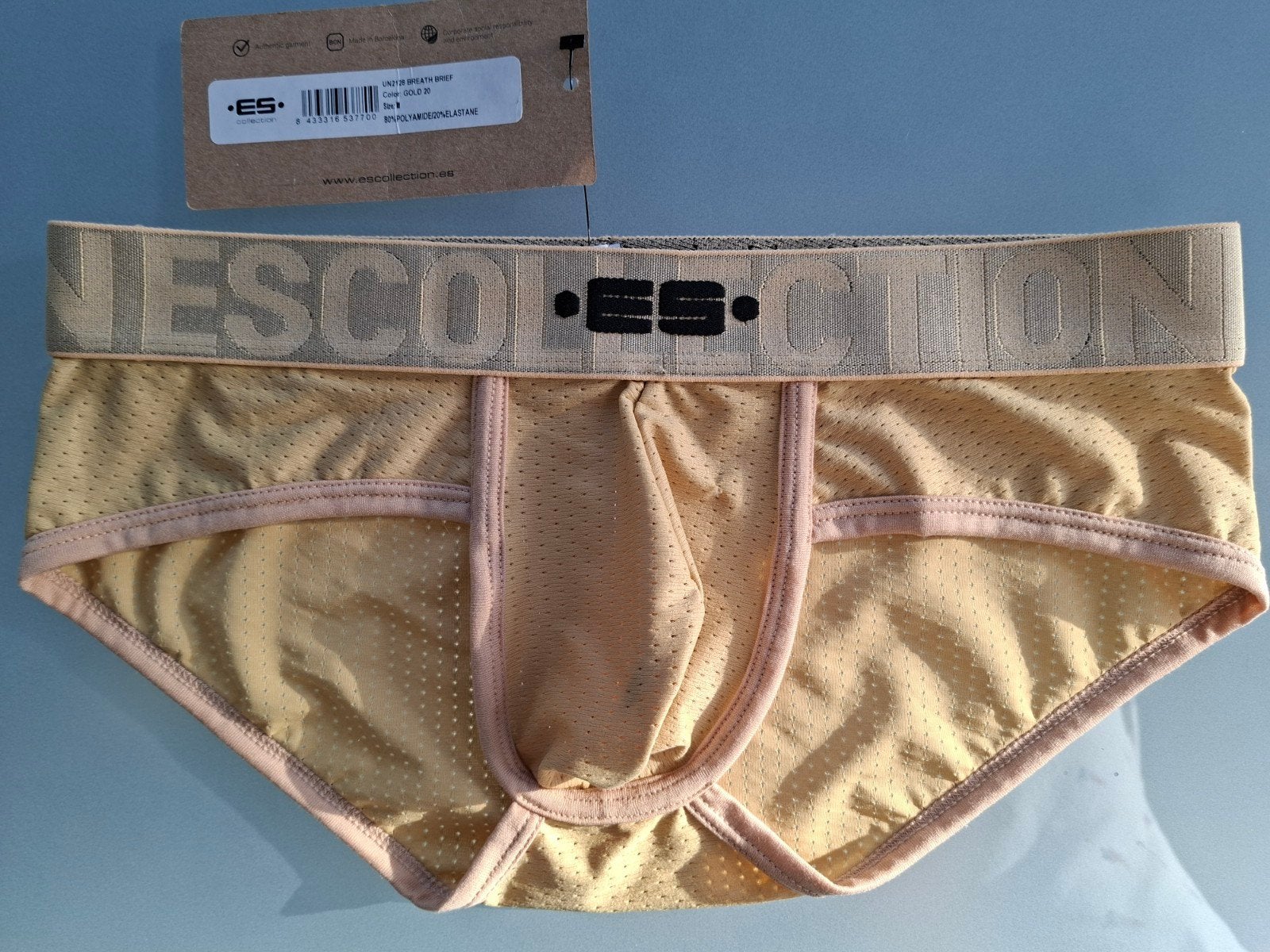 sexy Push Up slip ES Collection  Medium, Vêtements | Hommes, Enlèvement ou Envoi, Brun, ES Collection, Slip