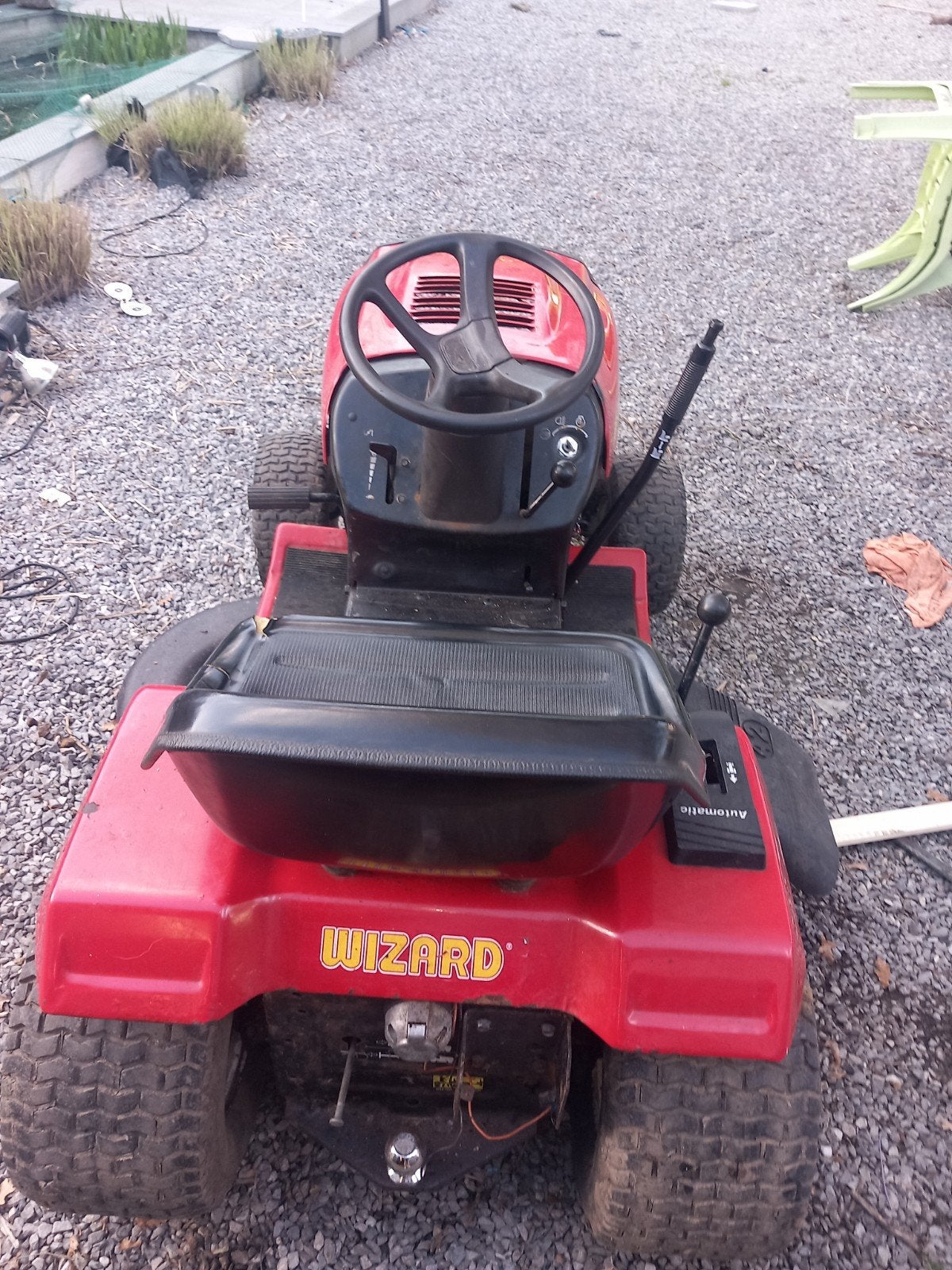 tracteur tondeuse wisard
