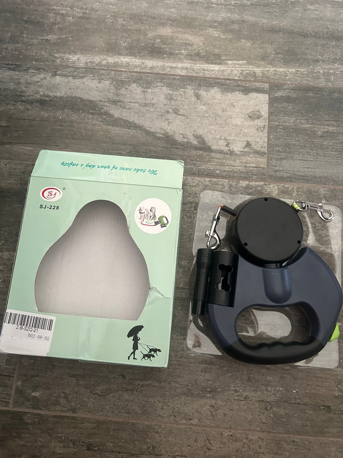 Dual Dogs uitschuifbare hondenriem 2x3m met LED-lamp – Nieuw, Ophalen of Verzenden, Nieuw, Hondenriem