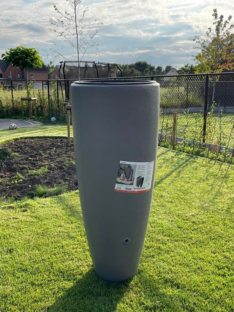 Garantia regenton 2-in-1 grijs 300L, Tuin en Terras, 150 liter of meer, Ophalen, Nieuw, Kunststof