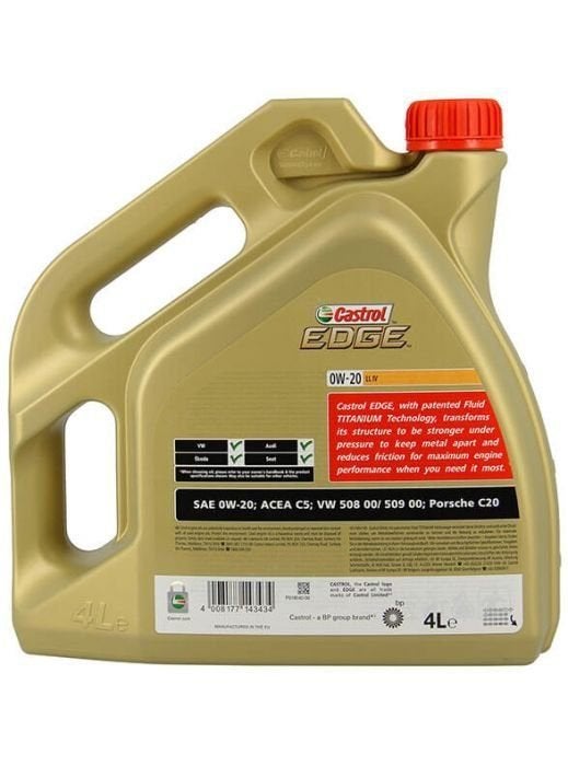 Huile castrol edge 0w20 4L, Enlèvement