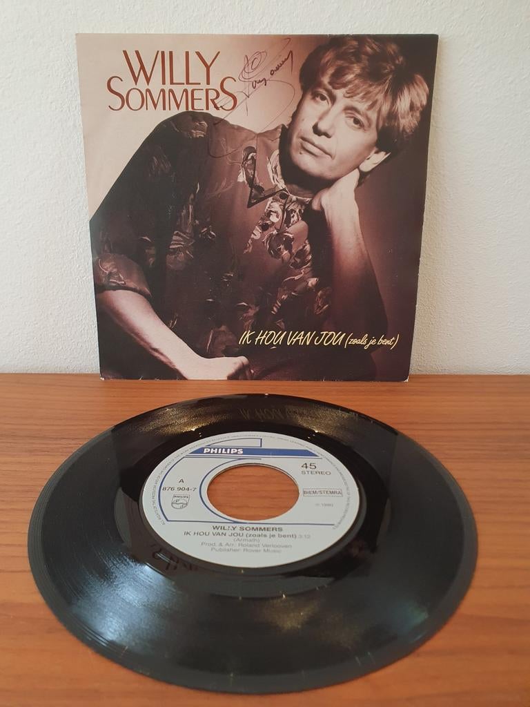 Willy Sommers – Ik Hou Van Jou (Zoals Je Bent) - Gesigneerd, Cd's en Dvd's, Ophalen of Verzenden