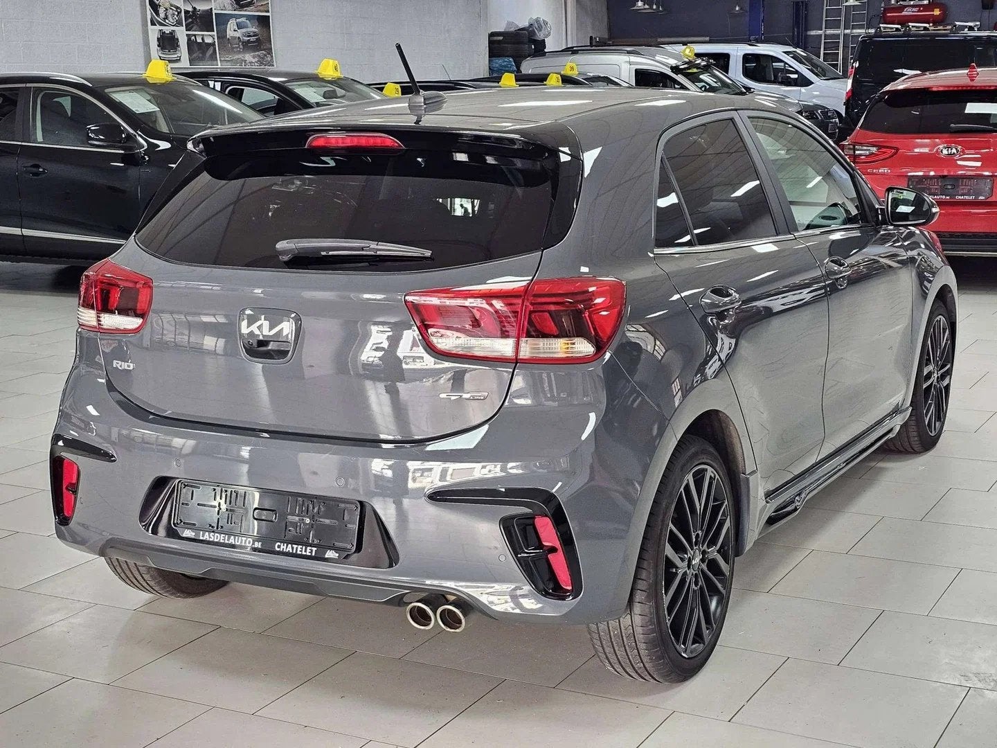 Kia Rio 1.0 T GT Line Lane Assist Android Carplay Bluetooth, Auto's, Gebruikt, Bedrijf, 5 deurs, LED verlichting