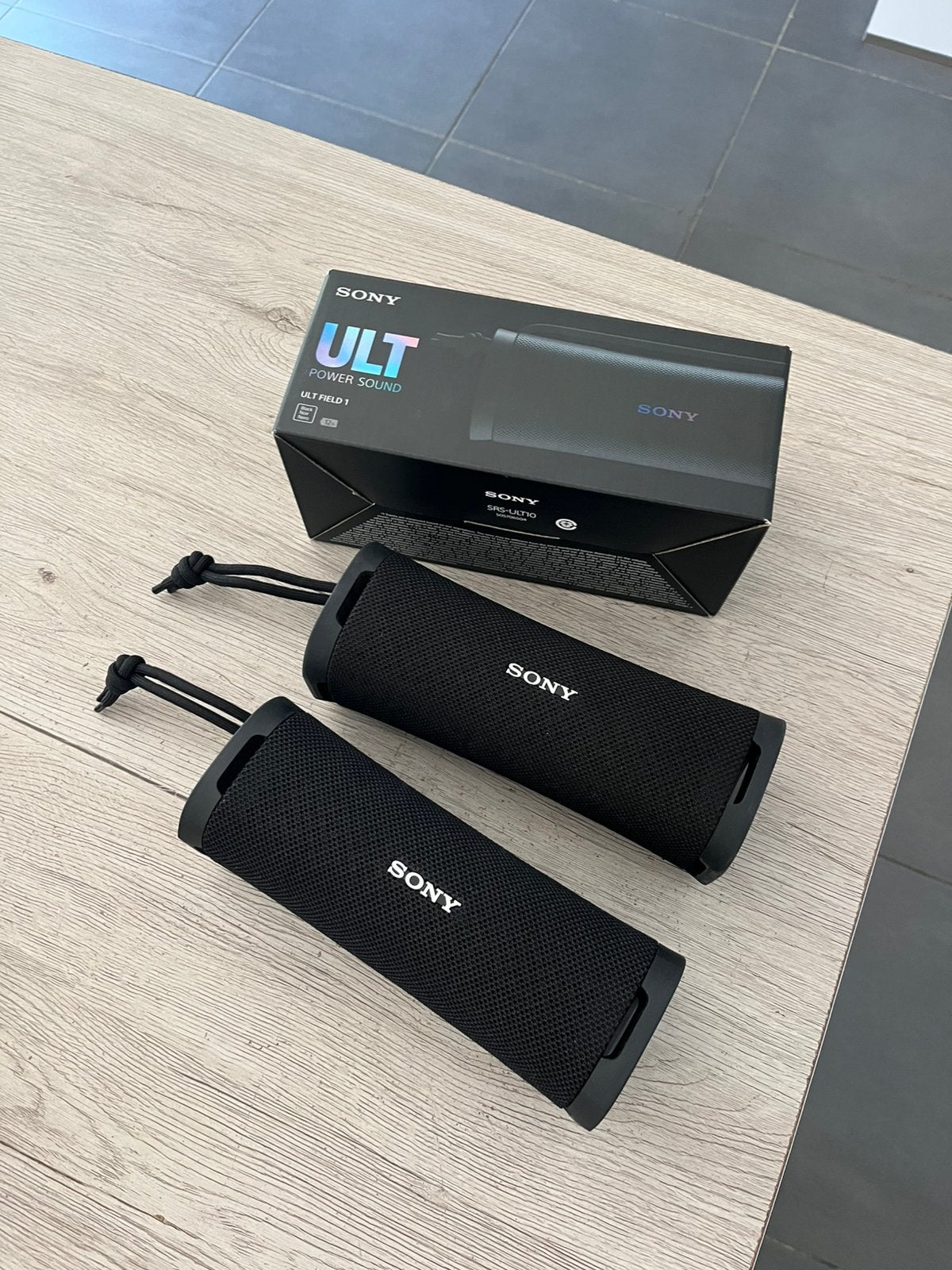 Sony ULT Field 1 - Stereo set - Bluetooth luidsprekers, Audio, Tv en Foto, Luidsprekerboxen, Ophalen of Verzenden, Zo goed als nieuw