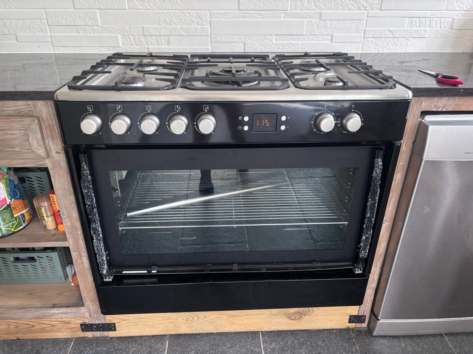 Beko gasfornuis, Enlèvement, Utilisé