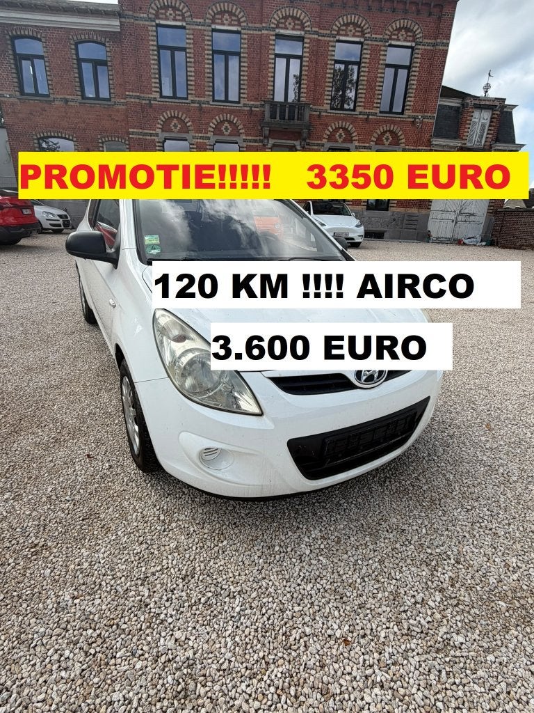 HYUNDAI  I  20 BENZ.  MAAR   120  KM  MET AIRCO, Auto's, Particulier, 1200 cc, https://public.car-pass.be/vhr/1af2ec69-75b8-4579-9199-00ee1e418d94