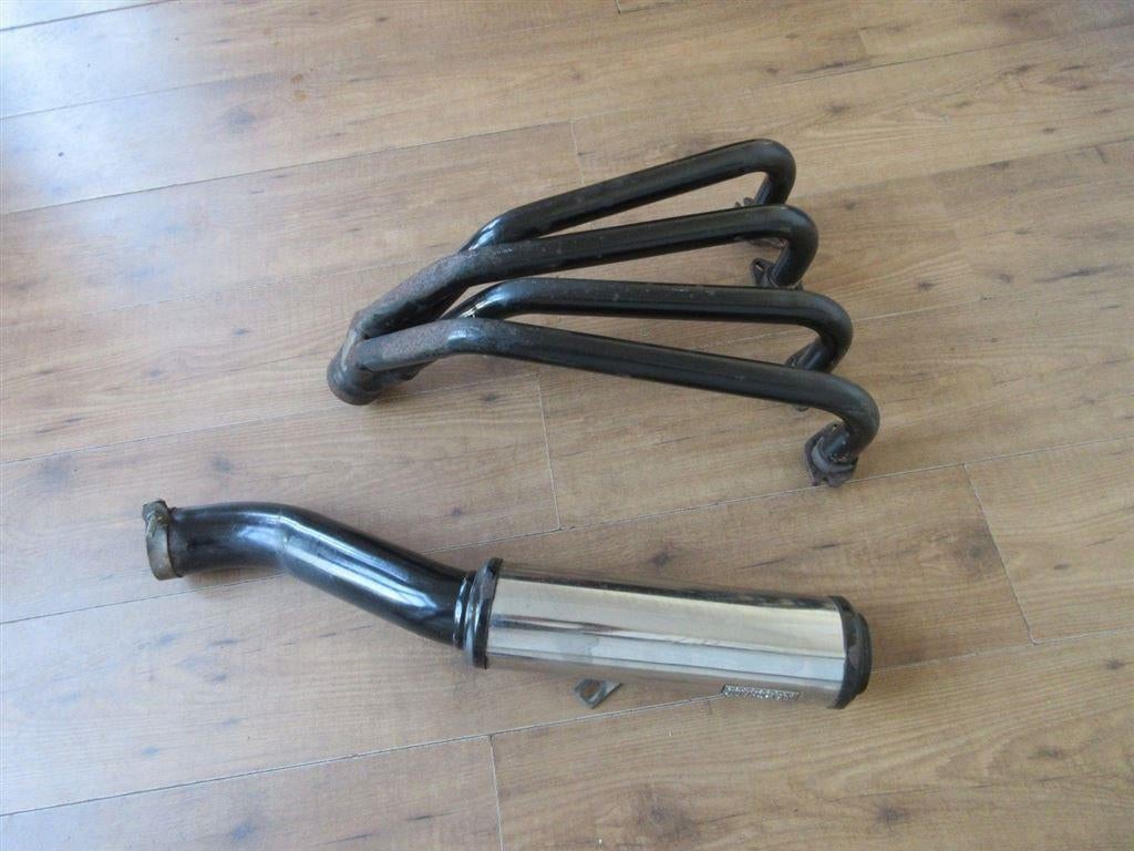 Suzuki GSX750 Marshall uitlaat GSX750ES GSX750EF exhaust, Motoren, Ophalen of Verzenden, Gebruikt