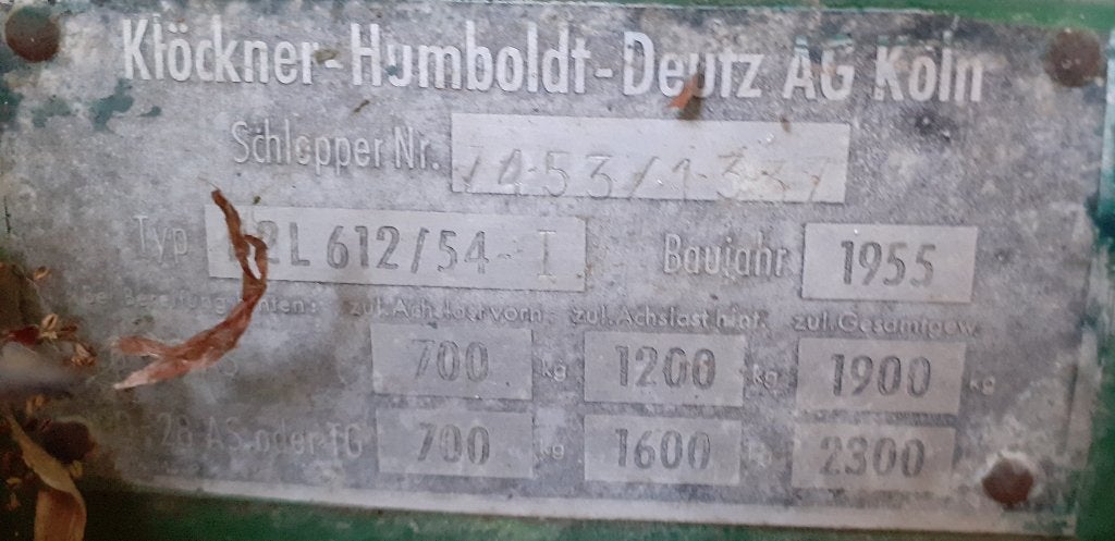 Oldtimer deutz, Zakelijke goederen, Landbouw | Tractoren, Ophalen, Oldtimer, Deutz - Fahr