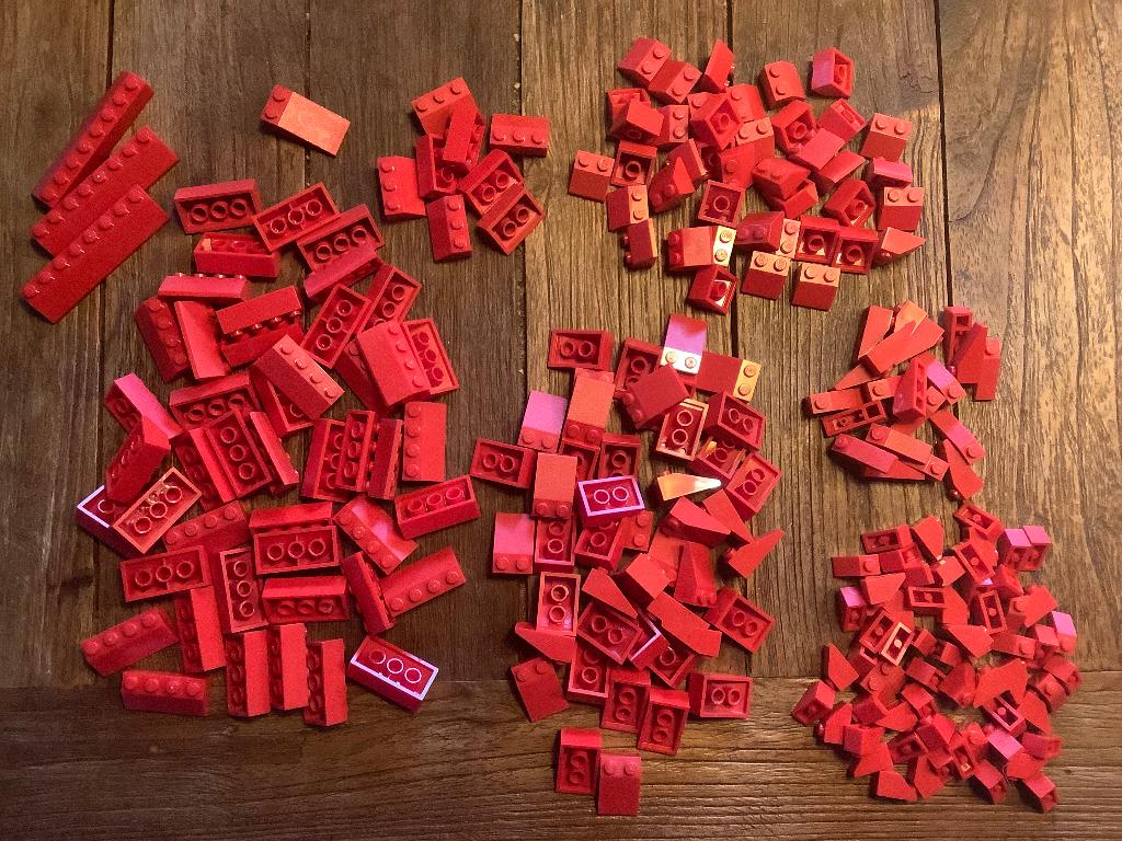 Lego slopes/dakdelen 224 stuks / 711-15, Ophalen of Verzenden, Zo goed als nieuw, Losse stenen, Lego
