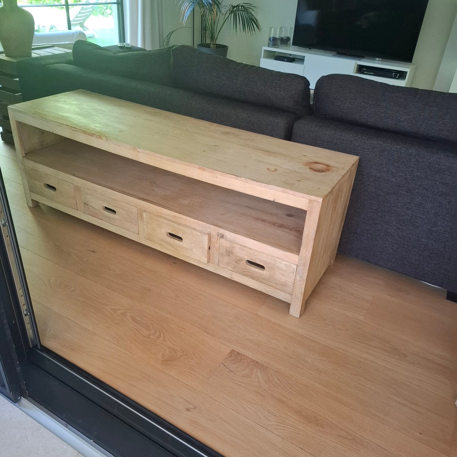 TV kast hout - gratis - op te halen, Huis en Inrichting, Complete inboedels, Ophalen