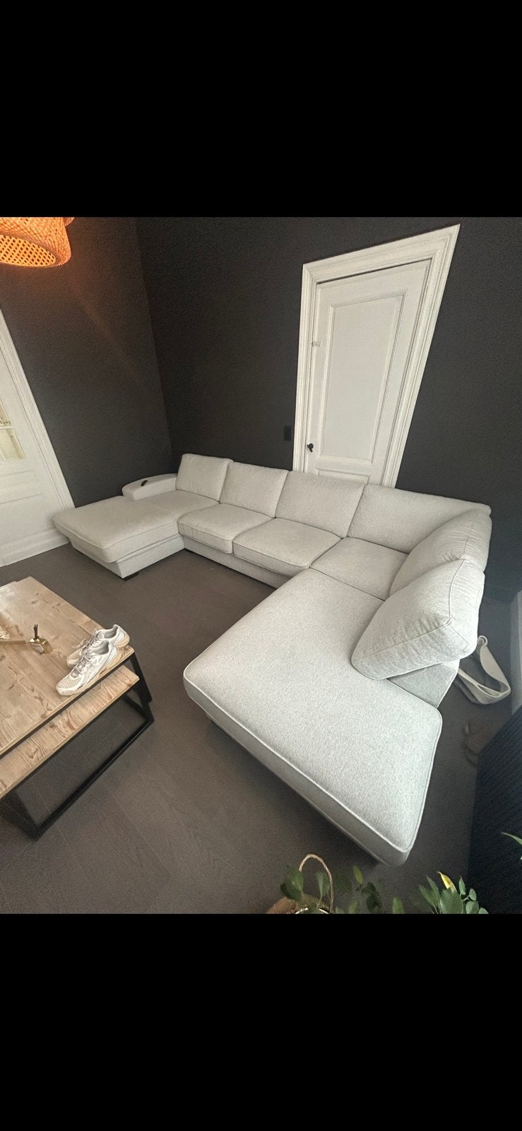 Canapé d'angle en U haut de gamme – Parfait état, Maison & Meubles, Enlèvement, Comme neuf