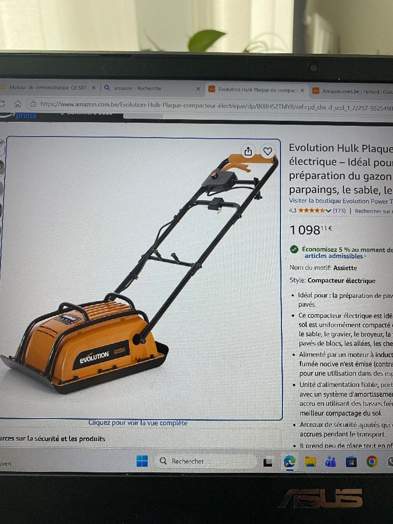 Dameuse, Bricolage & Construction, Enlèvement, Comme neuf