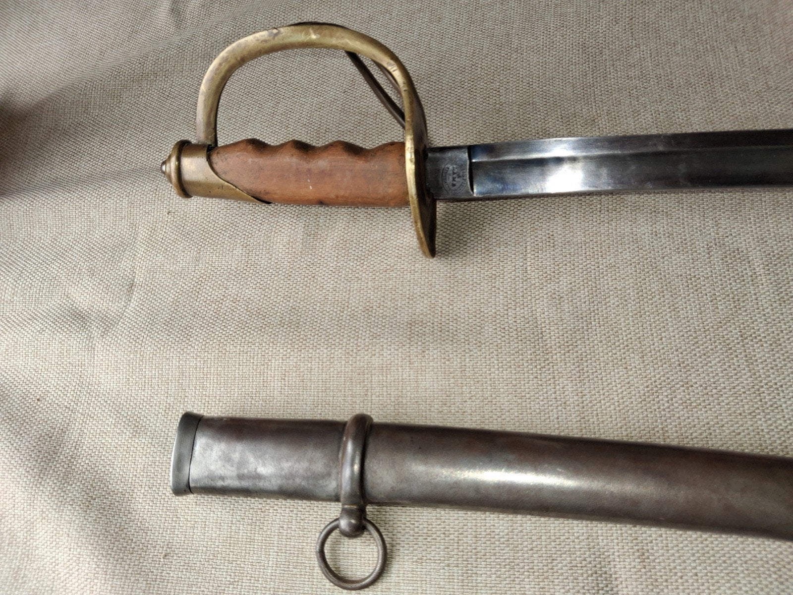 Sabre de la guerre de Sécession 1864 Mansfield & Lamb, Collections, Objets militaires | Général, Armée de terre, Enlèvement ou Envoi