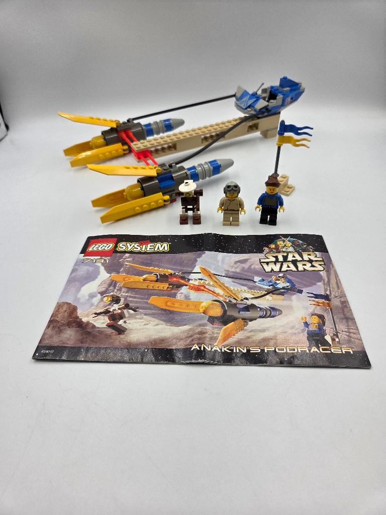Lego Star Wars 7131 Le Podracer d'Anakin, Lego, Ensemble complet, Comme neuf, Complet